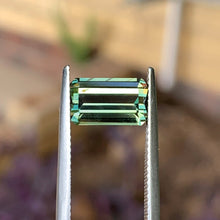 3.43ct Green Sapphire, Emerald Shape