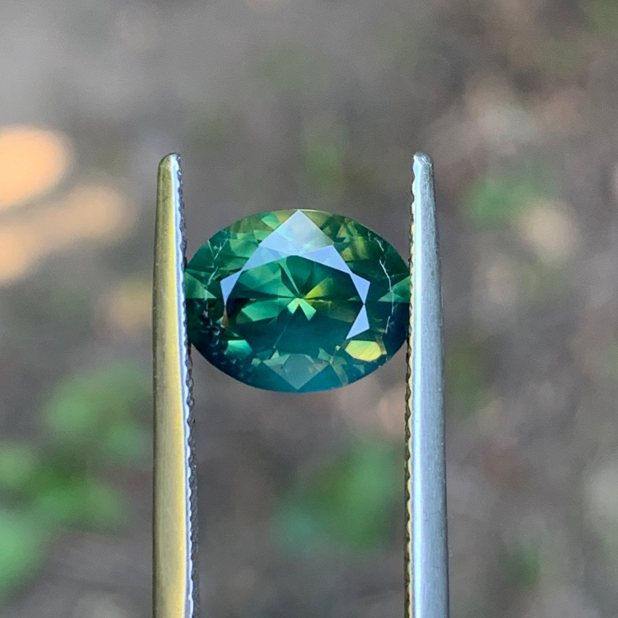 3.44ct Green Sapphire, Oval