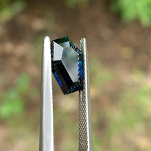 3.4ct Blue Sapphire, Coffin