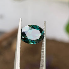 3.4ct Teal Australian Sapphire, Oval