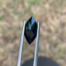 3.56ct Dark Blue Sapphire Marquise