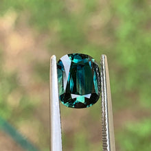 3.64ct Teal Sapphire, Cushion