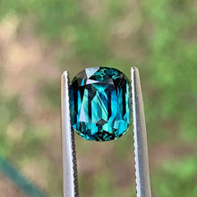3.64ct Teal Sapphire, Cushion
