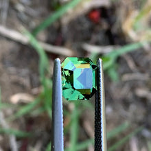 3.66ct Green Sapphire Octagon