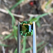 3.66ct Green Sapphire Octagon