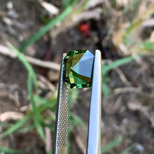 3.66ct Green Sapphire Octagon