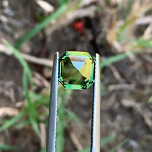 3.66ct Green Sapphire Octagon