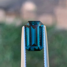 3.74ct Lagoon Blue Green Sapphire, Emerald