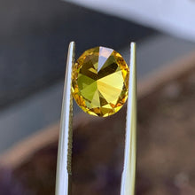 3.84ct Golden Yellow Australian Sapphire, Oval