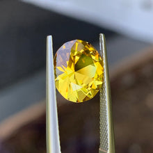 3.84ct Golden Yellow Australian Sapphire, Oval