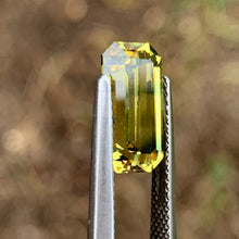 3.86ct Tiger Striped Parti Sapphire, Emerald