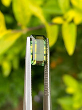 3.95ct Tiger Striped Parti Sapphire Rectangular