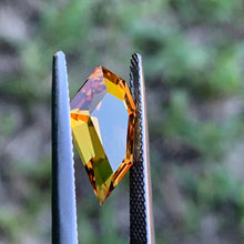 3.96ct Orange Sapphire, Freeform