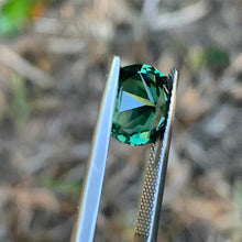 3.9ct Teal Green Sapphire, Cushion