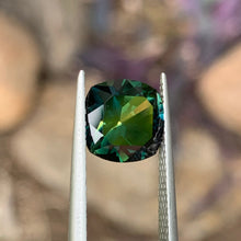4.00ct Dark Parti Australian Sapphire, Cushion