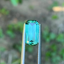 4.00ct Seafoam Green Sapphire, Emerald Cut
