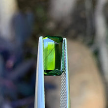 4.03ct Green Australian Sapphire, Emerald Shape