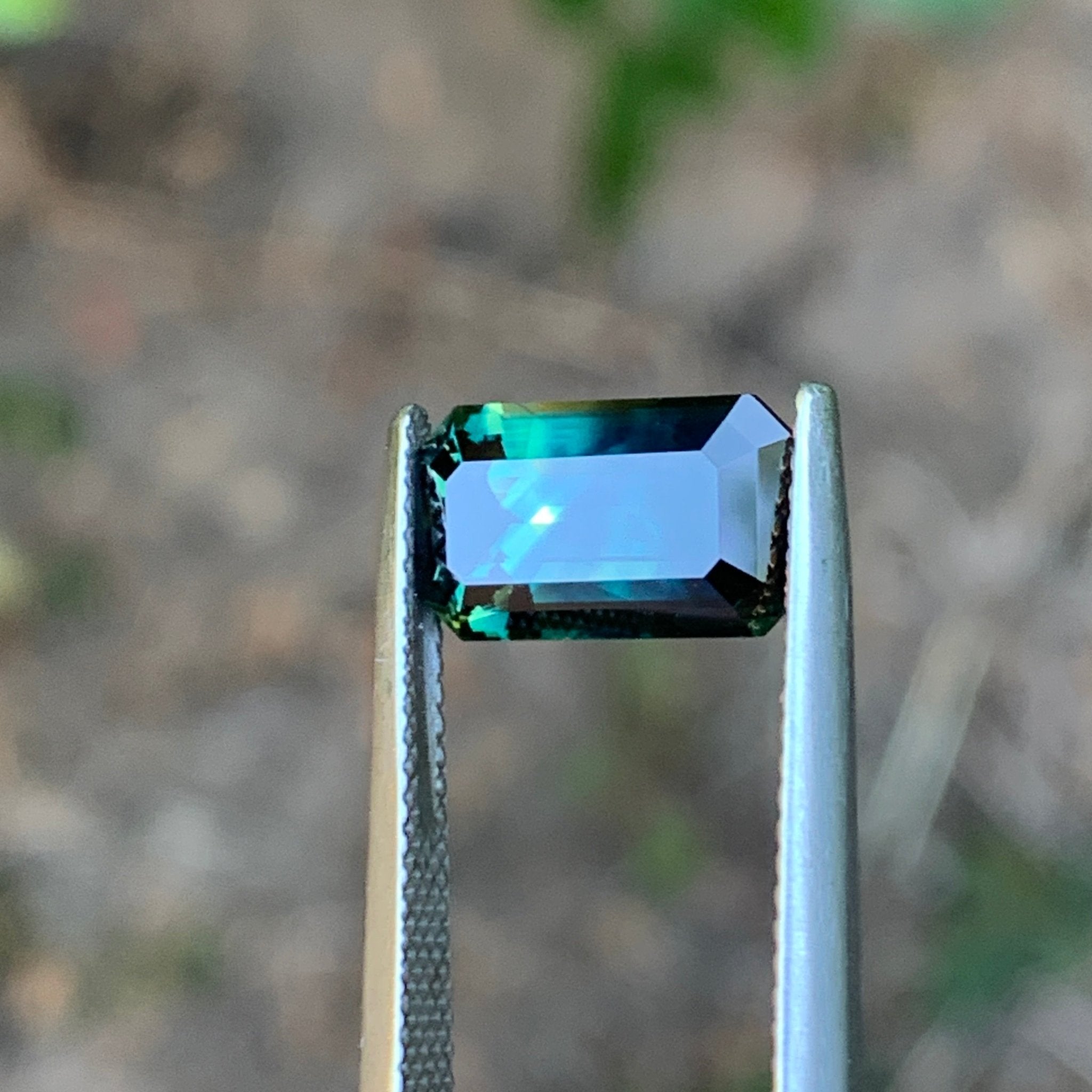 4.03ct Parti Sapphire, Rectangular