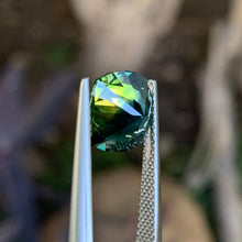 4.03ct Teal Australian Sapphire, Cushion