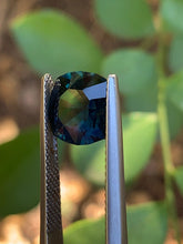 4.0ct Teal Sapphire Cushion