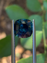 4.0ct Teal Sapphire Cushion
