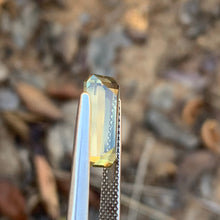 4.0ct Yellowish Green Sapphire Rectangular