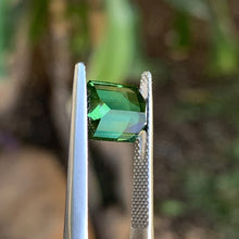 4.13ct Green Sapphire, Emerald Shape