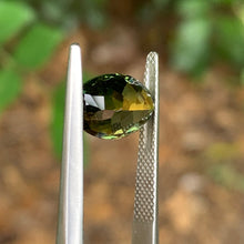 4.17ct Yellow Green Sapphire Oval