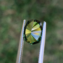 4.18ct Green Sapphire, Elongated Cushion