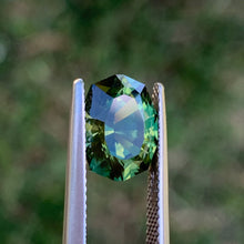 4.18ct Green Sapphire, Elongated Cushion