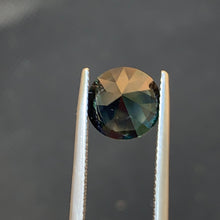 4.27ct Dark Parti Sapphire Round