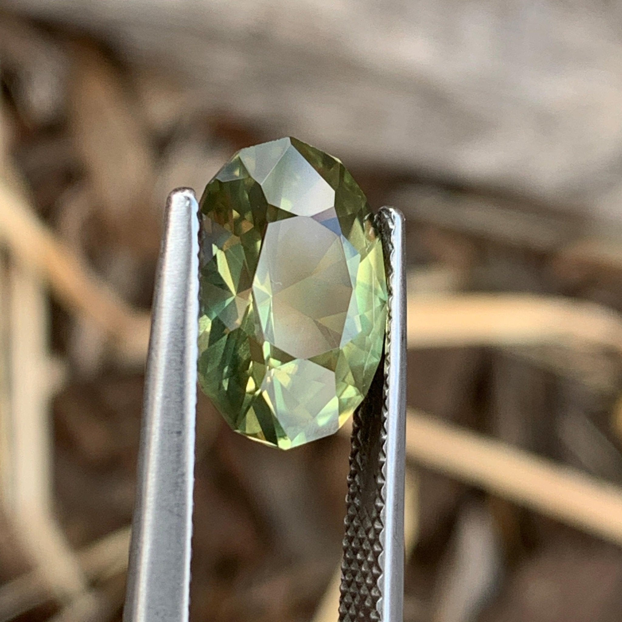 4.2ct Green Sapphire Oval