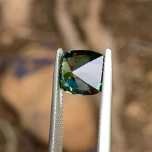 4.2ct Tri Colour Sapphire, Cushion