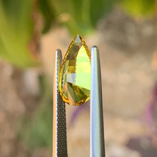 4.38ct Yellow Sapphire, Pear