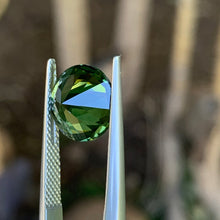 4.4ct Green Australian Sapphire, Round