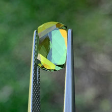 4.55ct Green Australian Sapphire, Cushion