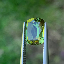 4.55ct Green Australian Sapphire, Cushion