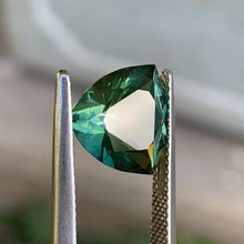 4.56ct Green Sapphire, Trillion
