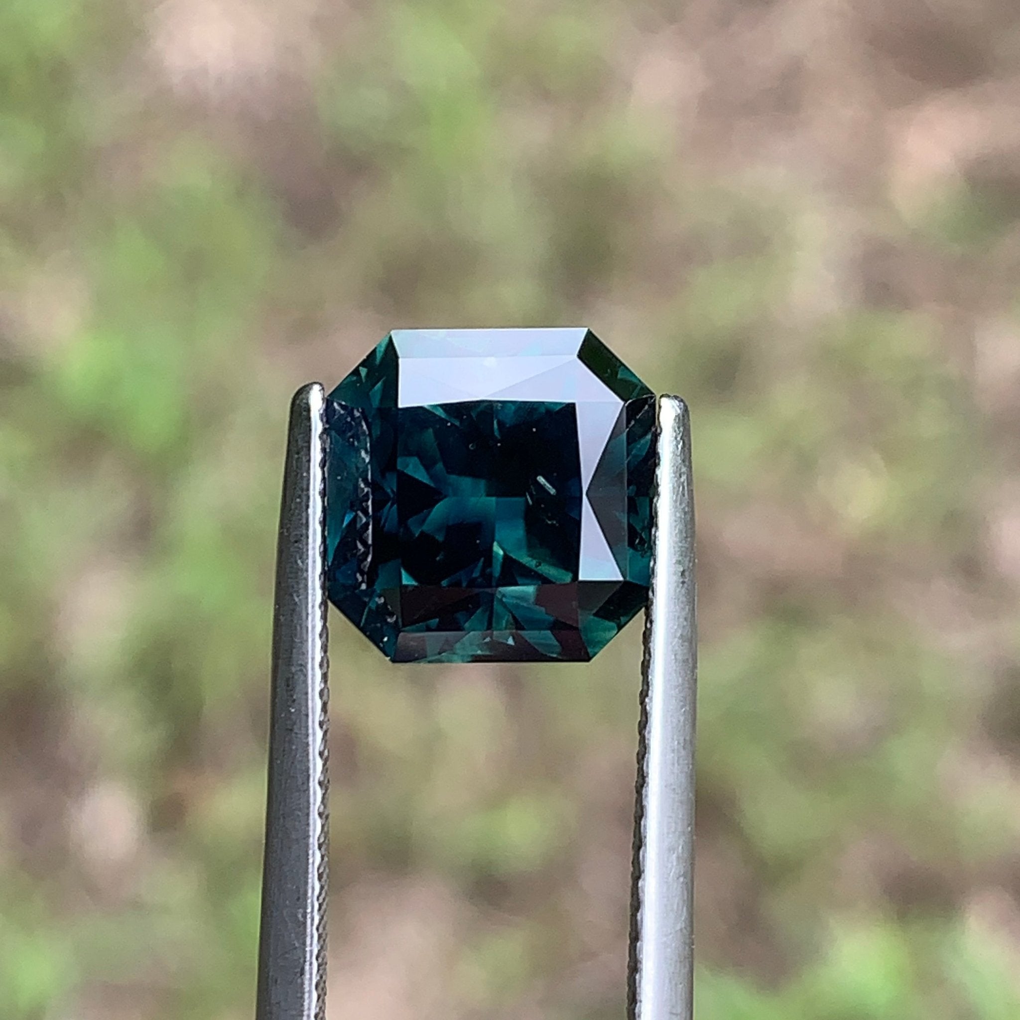 5.19ct Parti Sapphire, Radiant