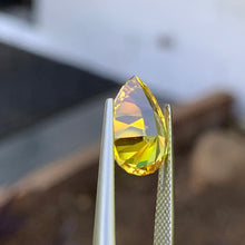 5.1ct Yellow Australian Sapphire, Pear