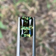 5.2ct Green Sapphire Rectangular