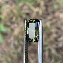 5.2ct Green Sapphire Rectangular