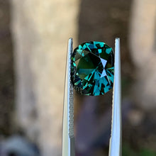 5.3ct Teal Australian Sapphire, Cushion