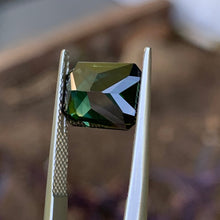 5.42ct Teal Australian Sapphire, Emerald Shape