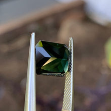 5.42ct Teal Australian Sapphire, Emerald Shape