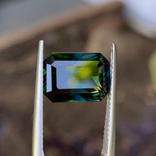 5.42ct Teal Australian Sapphire, Emerald Shape