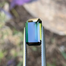 5.77ct Forest Green Sapphire, Emerald Shape