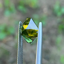5.93ct Green Sapphire, Radiant