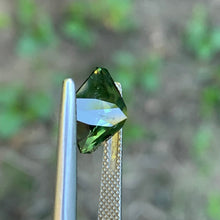 5.93ct Green Sapphire, Radiant
