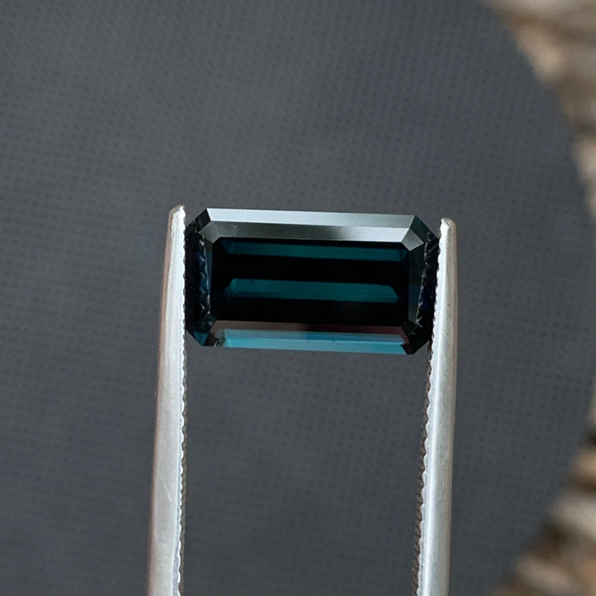 5.94ct Indigo Blue Sapphire Rectangular